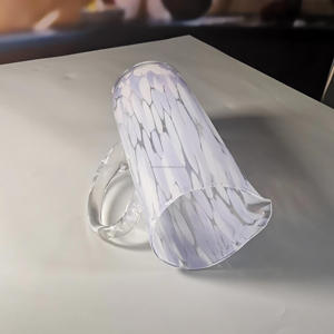 All'ingrosso moderno <span class=keywords><strong>Confetti</strong></span> caraffa di vetro con manico da 1000ml di capacità elegante artigianale artigianale brocca di succo e alta brocca di vetro - Product Image 4