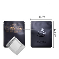 Small Mini Packet Sachet Instant Coffee Sample Packaging 3 Side Seal Aluminum Foil Tea Drip Coffee Bag Sachet