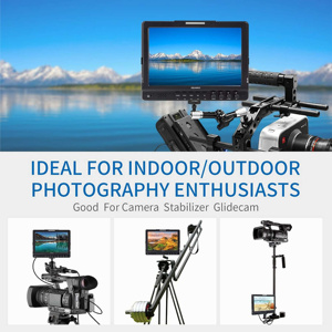 FEELWORLD FW1018 V1 Moniteur de caméra IPS 10.1 pouces 1920x1200 avec assistance à la mise au point de pointe 3D LUT pour DSLR OEM Factory Direct - Product Image 6