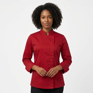 Uniforme de Chef Premium 100% Coton à Manches Longues Respirant pour Cuisine, Restaurant, Hôtel - Fabricant OEM, Vente en Gros - Product Image 1