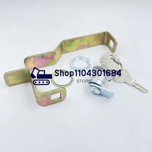 6732001 דלת אחורית מנעול 6714973 מתאים 751 bobcat 753 763 773 863 864 873 מחפר חלקים - Product Image 3