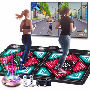 MUCHAN N0Nslip Tapis de danse sans fil Tapis de danse adapté aux adultes et aux enfants Tapis de danse antidérapant - Product Image 1
