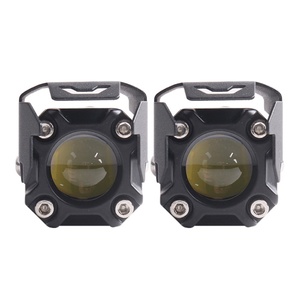 New Motor Bike Super Bright S001 Led Headlight Driving Bulb White Yellow Tow Color Led Spotlight Automotive Led <b>Work</b> Lamps - Product Image 2