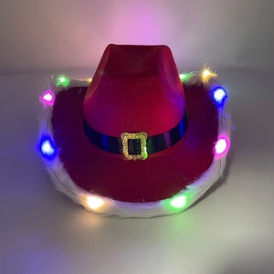 Cappello da capitano della marina a LED luminoso per uomo e donna-berretto in Costume da marinaio colorato per feste notturne - Product Image 2