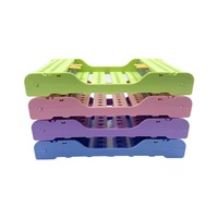 Supports de stérilisation dentaire avec poignées, 10 emplacements, cassette porte-instruments, plateau de désinfection autoclavable en plastique, rangement d'outils