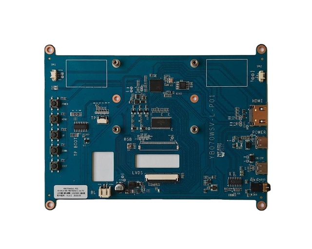 7-inch LVDS LCD Driver Board 5V Input HDMl Signal Access Multi-point Capacitive Touch Audio Output 1920x1200 Resolution