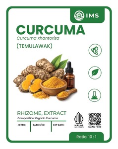 Extracto de Cúrcuma en Polvo, Ingredientes Alimenticios Naturales para Bebidas, Suministro para Exportación a Granel - Product Image 3