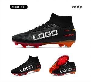 Zapatos <span class=keywords><strong>de</strong></span> Fútbol Sala Personalizados al por Mayor OEM, Antideslizantes, Duraderos, <span class=keywords><strong>de</strong></span> Caña Alta, para Primavera/Verano, para Césped Artificial, Interior y Exterior, Unisex - Product Image 6