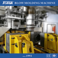 Pot bunga plastik mesin pembuat blow molding