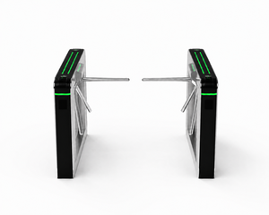 Nouveau tourniquet automatique à trois pales en acier inoxydable 304 avec reconnaissance de carte RFID, carte IC et empreinte digitale pour salle de sport, bureau et immeuble - Product Image 1