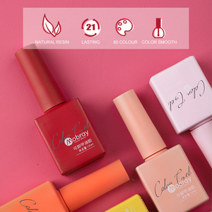MOBRAY OEM Vente en gros Gel à haute pigmentation en une seule couche Organique Vegan Soak Off Vernis Gel UV Fournitures pour ongles Gel UV Très bon vernis gel - Product Image 6