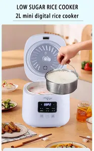 3 In 1 Automatic Electric Rice Cooker Rotary With Steamer New Design Raf Mini Rice Cooker Price