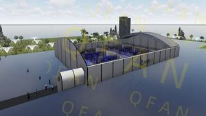 Cancha de Pádel con Techo APEX, Carpa para Cancha de Pádel de Fábrica China - Product Image 4