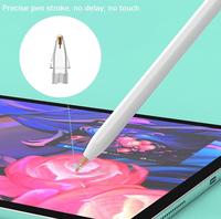 Pointes et embouts transparents dorés pour stylet capacitif – Recharges pour téléphones et tablettes