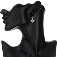Ensemble de bijoux pour femme, collier et boucles d'oreilles tendance, style chinois et africain, en or, orné de zircon cubique de qualité