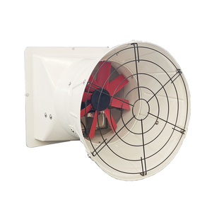 Ventilateur extracteur industriel FRP mural à haute efficacité, résistant aux vapeurs acides, alcalines et aux brumes salines - Product Image 3