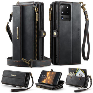 กระเป๋าสตางค์ใส่โทรศัพท์ C39สำหรับ Galaxy S20กระเป๋าคาดลำตัวมีที่ใส่บัตรแบบพิเศษ - Product Image 5