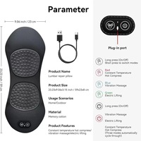 Das 2026 Neue Bestseller Vibrations-Massagekissen mit 3 Geschwindigkeiten, Wärmekompression, Airbag-Dehnung und Kurvenpassform