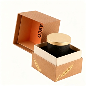 Boîte cadeau en carton pliable magnétique à double ouverture personnalisée Lionwrap, recyclable, impression 4C pour parfums haut <span class=keywords><strong>de</strong></span> gamme - Product Image 3