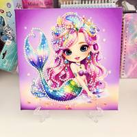 Kit de Peinture de Perles DIY 2026 Nouveau Modèle Sans Cadre Artisanat Artistique Fait Main Motif Sirène Décoration Murale pour la Maison et le Salon