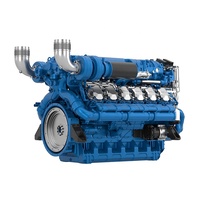 Moteur diesel marin Weichai Baudouin V12 à 12 cylindres 12 M26 pour bateau