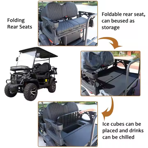 TongCai Tailor Made Golf Cart 4 Seater <b>72v</b> Aluminum Frame Quick Charge <b>Battery</b> LED Headlights Affordable Club 2 4 6 Seater Chine - Product Image 4