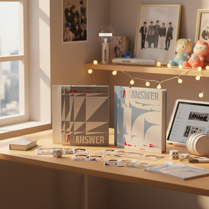 อัลบั้มอย่างเป็นทางการของวง ENHYPEN 'DIMENSION ANSWER' ชุดโฟโต้การ์ดและโฟโต้บุ๊ค ผลิตในประเทศเกาหลี นักร้องไอดอลชาวเกาหลี หนังสืออิเล็กทรอนิกส์ - Product Image 3