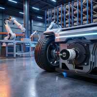 Encodeur magnétique absolu compact à une seule rotation ES15S03R010BSAD1, haute précision, 1024PPR, retour d'information de vitesse RS485 pour moteur pas à pas