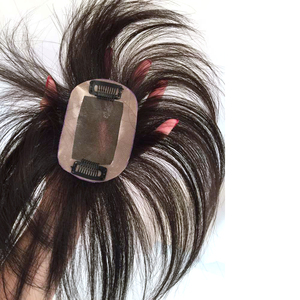 Super mince peau suisse dentelle toupet hommes perruque brun foncé ligne de <span class=keywords><strong>cheveux</strong></span> droite Topper <span class=keywords><strong>cheveux</strong></span> humains 1 pièce <span class=keywords><strong>cheveux</strong></span> indiens 100% haut de <span class=keywords><strong>cheveux</strong></span> humains - Product Image 4