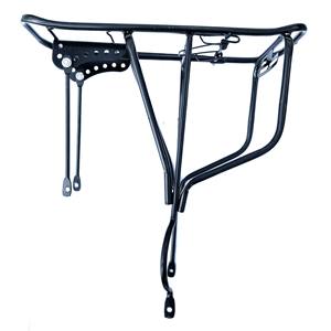 Bicycle Rack Steel Tube Heavy Duty King Rear <b>Mount</b> Black Iron <b>Frame</b> For Mountain Bike Cargo Carrier - Product Image 3