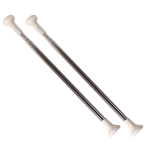 Tringle de Douche Moderne Réglable en Acier Inoxydable et Aluminium de 50-80 cm, Fabriquée en Usine - Product Image 4