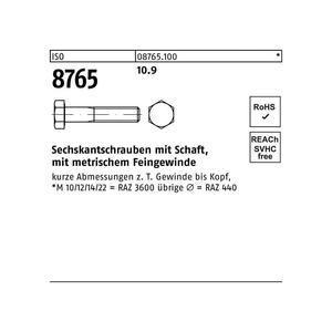 สกรูหกเหลี่ยม ISO 8765 x45mm - Product Image 1