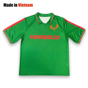 เสื้อโปโลใส่เล่นฟุตบอลของผู้ชายเสื้อเจอร์ซีย์ฟุตบอลย้อนยุคสำหรับเยาวชนเสื้อใส่เล่นฟุตบอล - Product Image 1