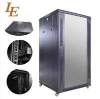 Armoire serveur sur pied LE OEM 19 pouces 600*800mm 32U avec porte vitrée, pour centre de données, verrouillable, protection IP20, capacité de charge 800kg