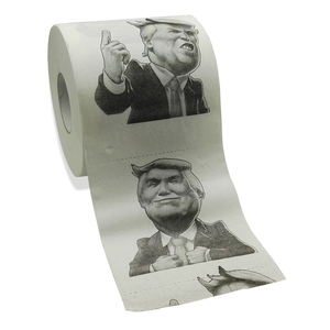 دامون-الأنسجة ترامب/أوباما/البنكنوت الجدة مخصص المطبوعة مضحك تنقش ورق تواليت لفة - Product Image 2