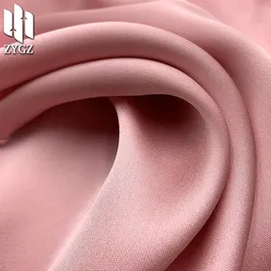 Hot Sell Polyester Wholesale Luxury Exquisite Imitate Acetate Satin Fabricfor Evening Party Dress Clothing