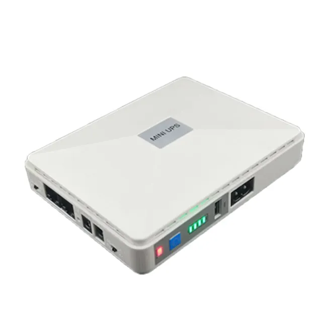 32,56 wh 8800mah mini ups uscita 5/9/12V batteria backup alimentazione dc ups per modem router adsl