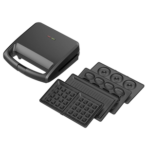 Máquina antiadherente eléctrica 3 en 1 para hacer waffles, utensilio desmontable de una sola rebanada, para hacer waffles de alta calidad - Product Image 5