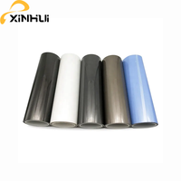 Film teinté pour phares de voiture en TPU fumé noir 7,5 mil, auto-réparant, anti-rayures, anti-sable, hydrophobe, 0,3x15M, OEM/ODM, garantie 3 ans
