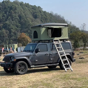 Custom ABS Hardshell 4x4 Roof Top Tent 2 Person Four-Season <b>Waterproof</b> Double Layer Car Rooftop Camping Tent - Product Image 1