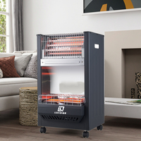 Chauffage infrarouge électrique portable au gaz pour usage domestique, salon, camping, extérieur – Vente directe usine, au propane, autoportant