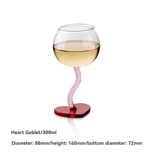 Copa de Vino Blanco en Forma de Corazón de Alta Calidad, Copa de Vino Tinto - Product Image 6