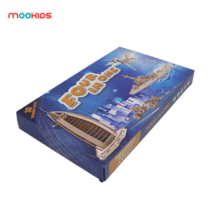 Ensemble de jouets en bois 4 en 1 pour enfants, <span class=keywords><strong>Puzzle</strong></span> <span class=keywords><strong>3D</strong></span>, bricolage pour adultes et enfants, Offre Spéciale - Product Image 6
