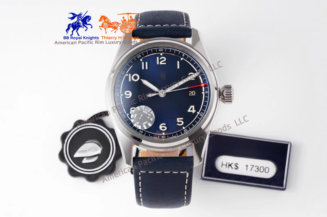 สีน้ำเงิน (สาย, หน้าปัด, ขอบตัวเรือนเป็นตัวเลือก)