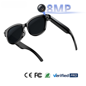 Lunettes de <span class=keywords><strong>traduction</strong></span> intelligentes M89-S 8MP, <span class=keywords><strong>traduction</strong></span> <span class=keywords><strong>instantanée</strong></span> multilingue, double caméra, enregistrement vidéo 4K, assistant IA, vente en gros - Product Image 1