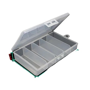 Trung Quốc Nhựa Trong Suốt Lưu Trữ Hộp Câu Cá 8 Ngăn Container Cho Câu Cá Lure Bait Hook Tool Giải Quyết Hộp Trường Hợp - Product Image 6