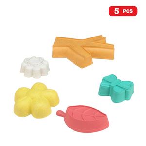 ชุดของเล่นทรายรูปดอกไม้พลาสติก 5 ชิ้น พร้อมบัวรดน้ำและแม่พิมพ์ต้นไม้ สำหรับเด็กเล่นทรายริมชายหาดในฤดูร้อนและสร้างปราสาททรายใน<span class=keywords><strong>สวน</strong></span> - Product Image 4
