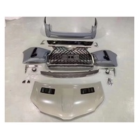 Kit carrosserie PP pour Toyota Sienna, mise à niveau vers Lexus LM 2011-2020, pare-chocs avant et arrière, calandre, capot, ajustement parfait