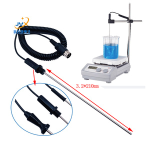 Jyx001 phòng thí nghiệm từ khuấy cụ nhiệt độ thăm dò pt1000/PT100 loại K J E cặp nhiệt độ-15c đến + 300C - Product Image 4