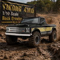 YIKONG YK41015 1/10 4WD RC Rock Crawler Chevrolet Chevy C10 60A ESC 25KG Servo Télécommande 2 Vitesses pour Escalade Tout-Terrain